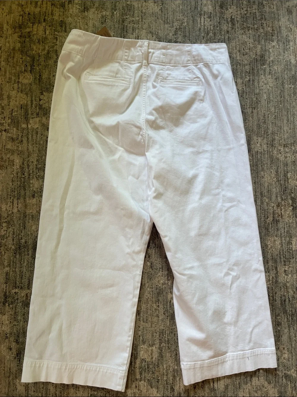 Boden NWT White wide leg pants - size 20- 22 (2X) - cropped